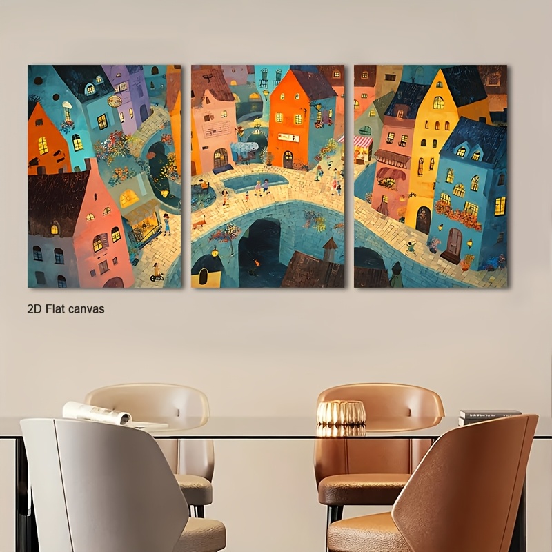 Frameless Canvas 3pcs Magical  - Canvas Wrap Ready review and price