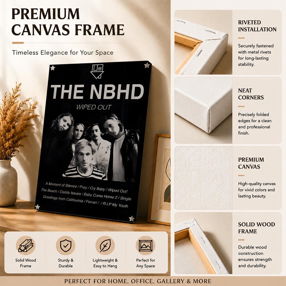 Rock Band The N-Neighborhood P - Canvas Wrap Ready review and price