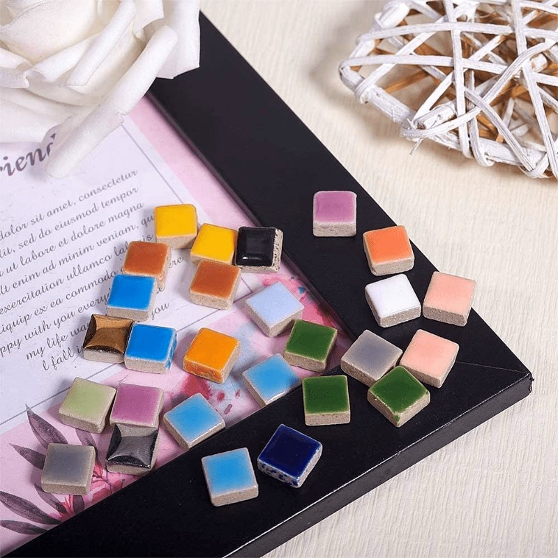 100g Square Ceramic Mosaic Til - Ceramic Tile Blank review and price