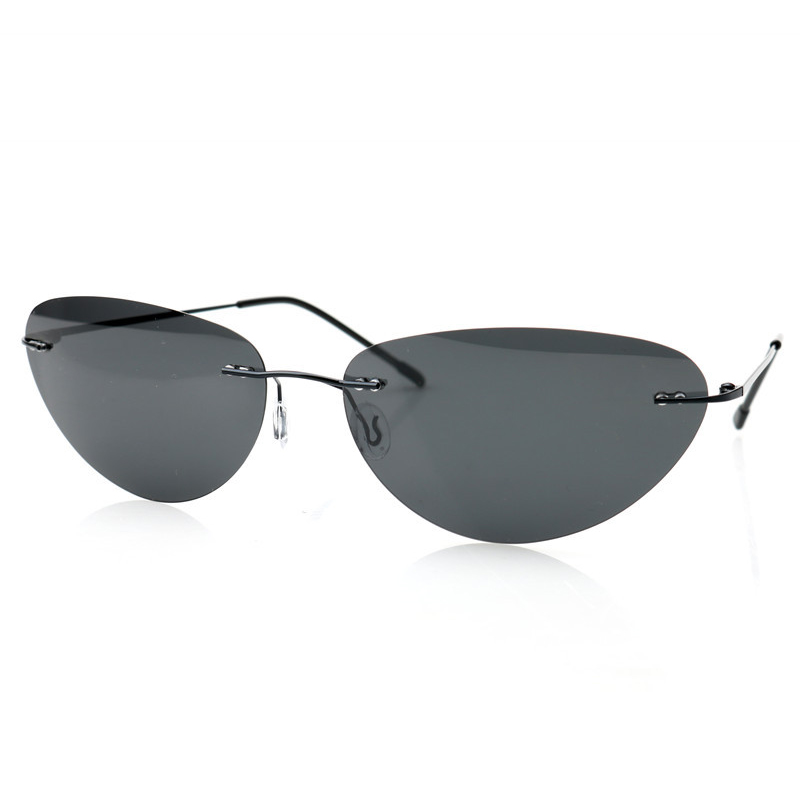 Fashion Rimless Sunglasses, Ca - Metal Photo Panel review and price