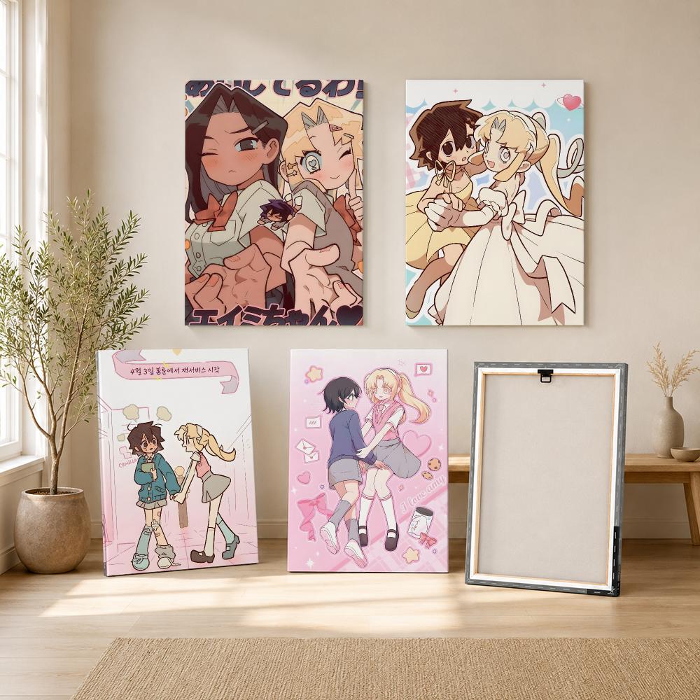 Anime I Love A-Amy Painting Ca - Canvas Wrap Ready review and price